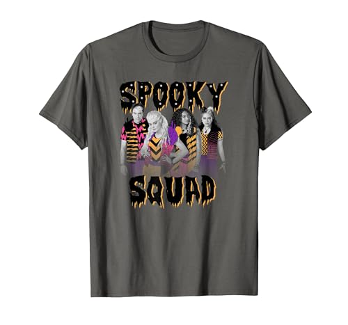 T-shirt Disney Zombies avec poster Spooky Squad en coton confortable