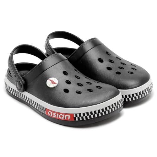 Image of ASIAN Men's AGC-02 Trendy Stylish Fashionable Clogs | Sandals with Lightweight Regular wear Casual Clogs with Ultra Soft & Flexibility Technology Clogs for Men's & Boy's