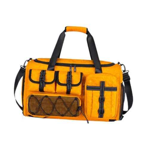 Corteiz duffle bag トラベルバッグ スポーツ バック イエロー Corteiz