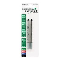 Schmidt P8126 Short Capless Rollerball Refill Fine Point 0.6mm, Blue, 2 Pack Blister (SC58120) : Buy Online at Best Price in KSA - Souq is now