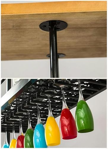 Support de suspension au plafond pour optimiser le rangement du vin - 8
