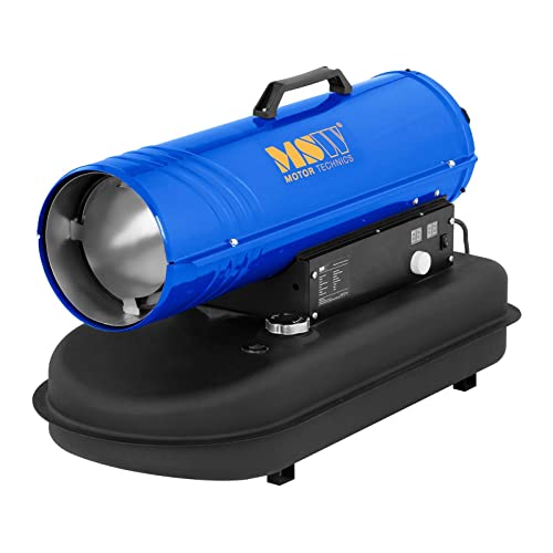 MSW Calefactor de gasoil Generador de aire caliente MSW-TB-DH-20000 (Potencia calorífica 20 kW, 38 L, Consumo de diésel 1,88 kg/h, Flujo de aire máximo 550 m³/h)