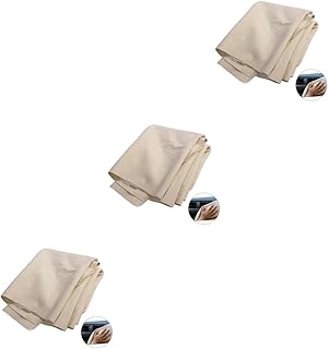 ERINGOGO 3 Peças Toalhas De Limpeza Toalha De Secagem De Carro Pano Brilhante De Camurça Para Limpeza De Carro Pano De Camurça Para Carros Toalhas De Cabelo De Microfibra Pano De Limpeza