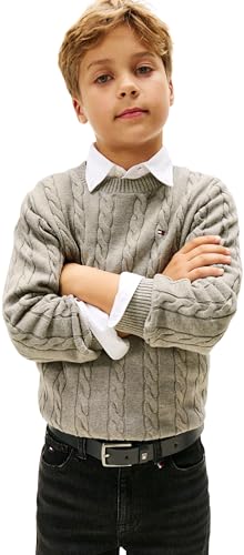 Pull en Coton Doux Tommy Hilfiger Garçon 12 Mois : Fini la Peau Irritée par le Froid