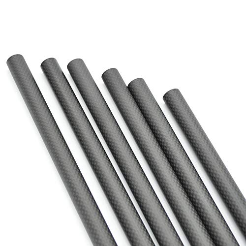Abesterxox 16mmm Carbon Fiber Tube 16mm x 15mm x 500mm 3K Matt Surface