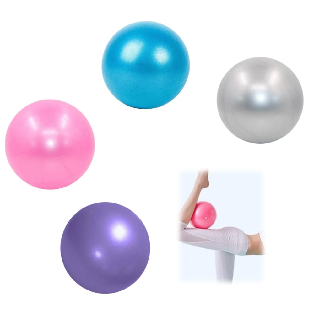 Acrylic Lot de 4 balles de Pilates de 25 cm de Balle de Yoga