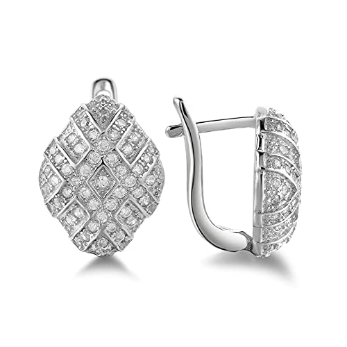 Boucles d'oreilles clip zircon délicat pour oreilles non percées - 5