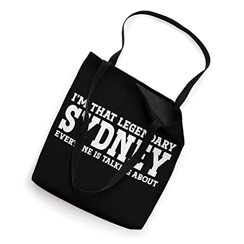 Bolso tote para mujer con nombre personalizado Sydney miniatura 2