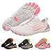 Womens Mens Barefoot Shoes,Fashion Breathable Pro - Healthy & Non-Slip Barefoot Footwear,Wide Toe Box Zero Drop Sneakers,Lightweight Quick Dry Waterproof Grounding Shoes for Hiking Walking White