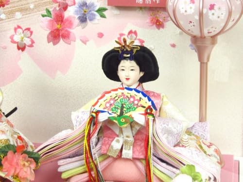 Amazon | ひな人形 アクリルケース飾り 親王飾り YN1269HC 間口47×奥行