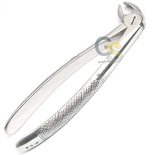 G.S Germen Grade Stainless Dental Tooth Lower MOLARS EXTRACTING Extraction Forceps #MD4 Best Quality
