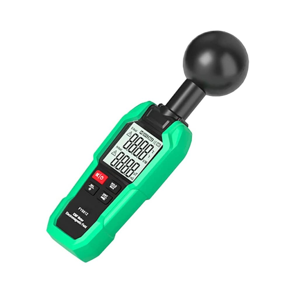 EMF Meter Electromagnetic Field Radiation Detector Handheld Mini Digital LCD EMF Detector Dosimeter Tester Counter for Low-Frequency Home Appliances