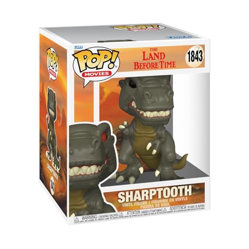 Funko Pop! Super: The Land Before Time - Sharptooth - Collectable Vinyl Figure - Gift Idea - Official Merchandise - Toys for Kids & Adults - Movie Fans - Model Figure for Collectors and Display