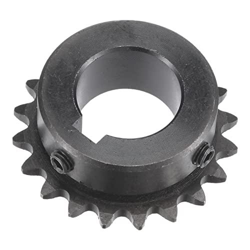 Pignon 20 dents type B avec double vis de blocage et rainure pour axe de 20mm