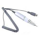 [Ampia Gamma di Applicazioni]: Adatto per levigare, incidere, tagliare, lucidare e rimuovere polveri acriliche, gel per smalto e decorazioni per unghie. Più facile da usare per principianti e saloni di bellezza, il trapano elettrico per manicure è ideale per l'uso personale in saloni di bellezza, spa, saloni e case.