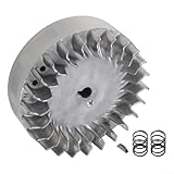 Aluminum Flywheel, Aluminum Flywheel Replacement 10krpm with two 22 lb valve springs & crankshaft flywheel key For 212cc 224cc 69730 69736 6.5hp for Gx200