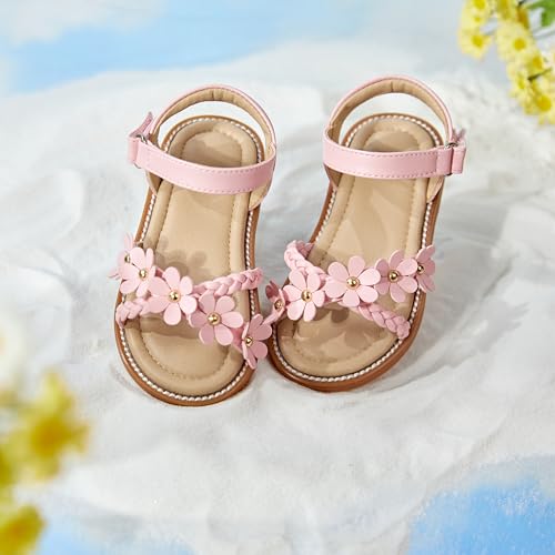 Image of Kiderence Toddler Girls Sandals Little Girls Kids Shoes Girls Sandals Toddler