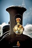  Awesome Steam Locomotive Train Journal: 150 Page Lined Notebook/Diary