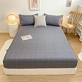 [Conception] : Ajustement très profond sur n'importe quel matelas jusqu'à 30 cm de profondeur, nos produits ont des ceintures élastiques de haute qualité pleines d'élasticité, ne sont pas faciles à casser, ce qui rend les draps parfaitement assortis à votre matelas.