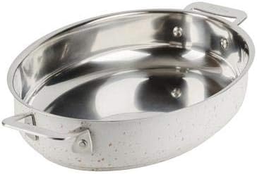 Bon Chef 60020DESERT Induction Oval 38 Ounce Au Gratin Pan