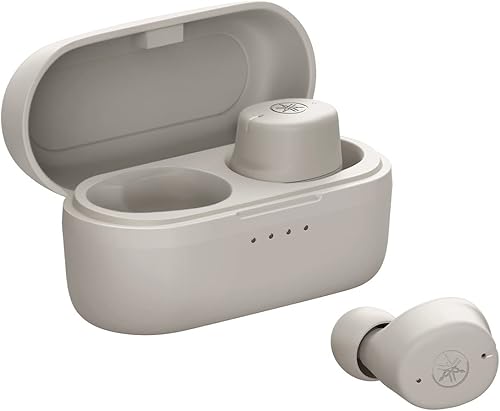 Miniatura 3 de YAMAHA TW-E3C Auriculares inalámbricos verdaderos con sonido ambiental, llamadas de voz claras y modo de juego (beige), pequeños