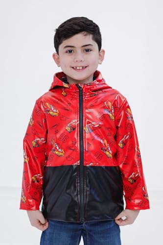 Disney Zip Up Waterproof Rain Jacket Toddler to Little Kid Sizes (3T - 7)2