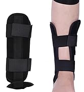 Attelle de cheville idéale pour entorse et blessures sportives, orthèses plantaires réglables, ...