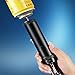 Butane Torch Lighter refillable Windproof Butane lighters with Flame Lock Long Neck Lighter for Candles BBQ Fireplaces Camping(Black2)