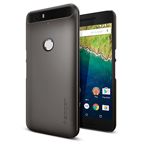 Spigen Thin Fit Nexus 6P Case with Premium Polycarbonate for Nexus 6P 2015 - Gunmetal