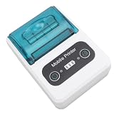 Jectse Impresora de Recibos Bluetooth, Mini Impresora POS de Facturas Inalámbrica de 58 Mm, Impresora Térmica Móvil para Tiendas Minoristas, Restaurantes, Impresora de Papel de Facturas