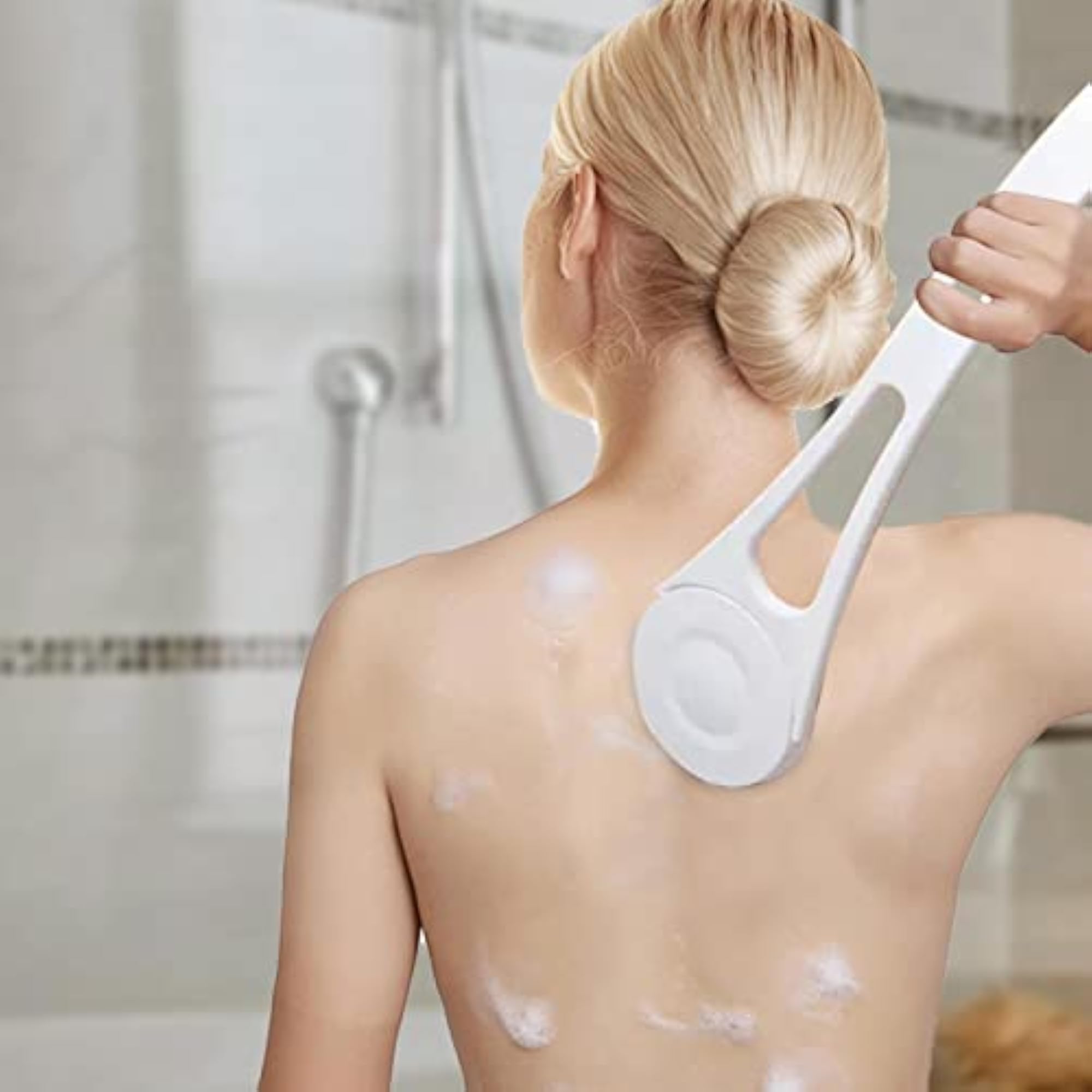 Long Handle Soft Hair Bath Brush for Exfoliation