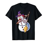Dabbing Muñeco de Nieve Bruja Halloween