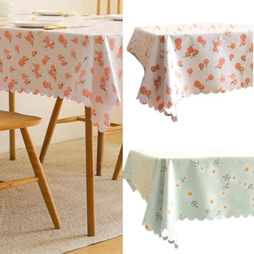 Nappe de table en PVC style pastoral rectangulaire