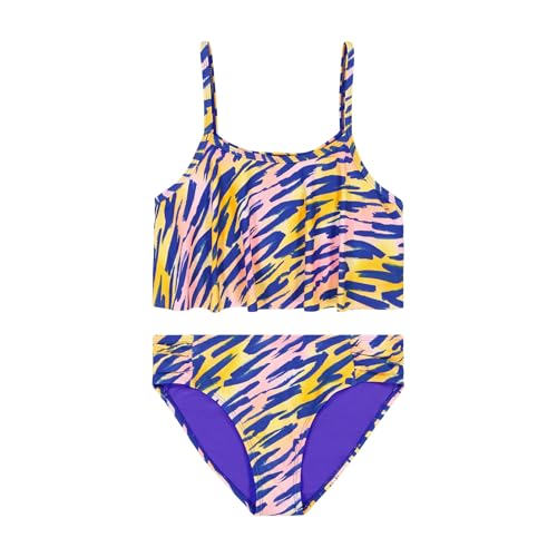 Image of Under Armour Girls' Two Piece Bikini Swimsuit, UPF 50+ Sun Protection, Quick Drying Bathing Suit