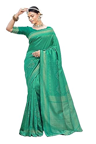 Image of Glory Sarees Women's Banarasi Silk Saree With Blouse Piece (Premium Silk107 Parent)