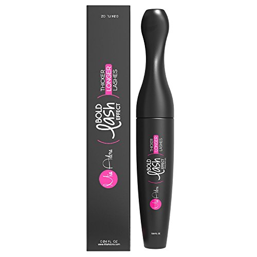 Bold Lash Effect Mascara- Best for Length & Volume & Sensitive Eyes- Water Resistant & Smudge Proof - Clump Free - NO Parabens or SLS! (Black)