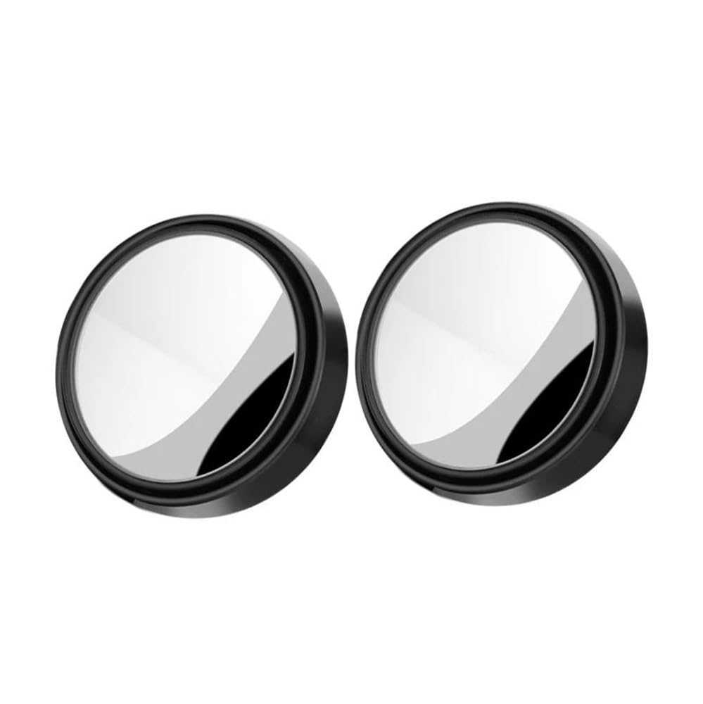 Convexe spiegel, 2 stuks, ronde achteruitkijkspiegels, 360 graden