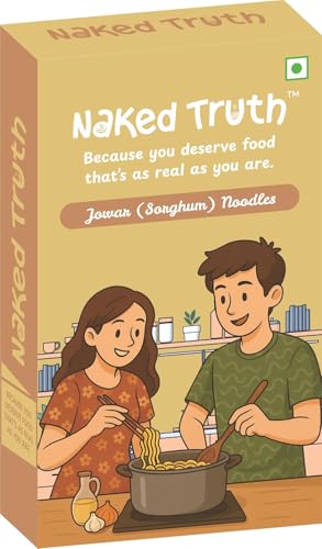 Image of Naked Truth Millet Noodles Combo Pack of 3 | No Maida Instant Veg Noodles | High Fiber Healthy Noodles | Non-Fried Ready to Cook (Jowar + Foxtail Millet + Pearl Millet Noodles) | No MSG /Preservatives