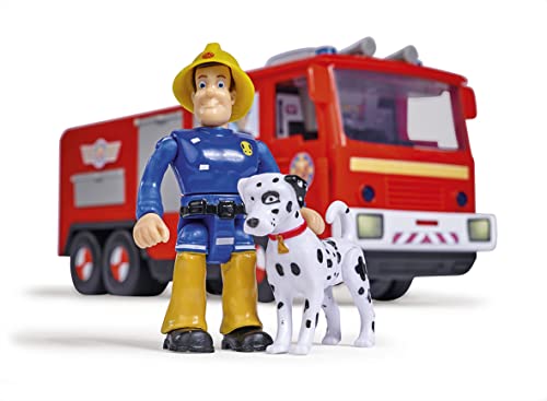 Simba - Feuerwehrmann Sam – Jupiter Truck Serie 13 – Figuren Sam + Radar inklusive – Sound- und Lichtfunktionen – viel Zubehör… – Ansicht 3