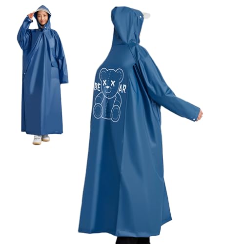 Poncho de pluie avec zips contre les infiltrations en deux-roues