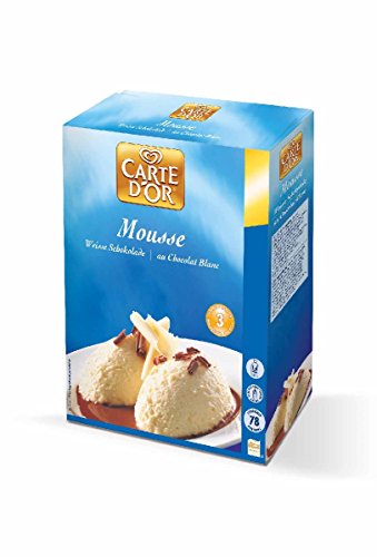 Carte d'Or Mousse - Mousse chocolate blanco (900 g, 1 unidad de 0,9 kg)