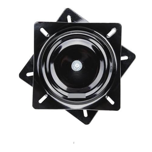 VGGBNG Seat Swivel Base, Rotating Stool Seat Swivel Plate Seat Rotation Plate 360 Degree Bar Stool, Chair, Boat, Van seat, Office, Home Hardware Accessory Seat Swivel Plate
