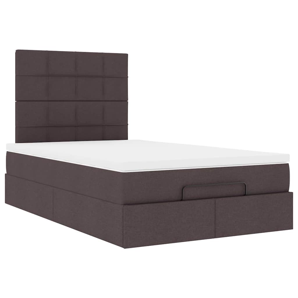 Letto contenitore con sollevamento idraulico 3 in 1 in tessuto morbido e