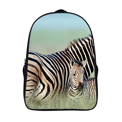 Sac à dos cool imprimé zèbre - Cartable adolescent au design mode original