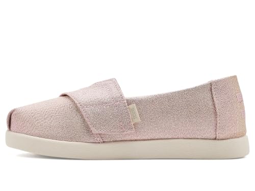 Image of TOMS, Girls, Alpargata (Little Kid /Big Kid), Pink 3, 4.5 Medium, Big Kid