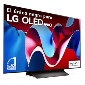 LG OLED48C44LA, 48″, OLED 4K, Serie C4, 3840×2160, Smart TV, WebOS24, Procesador a9, Dolby Vision, Dolby Atmos, TV Gaming, 144 Hz, AMD FreeSync, Negro