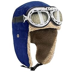 Blue Hat+white Frame/Clear Lens