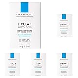 La Roche Posay Lipikar Surgras Seifenstück, Rückfettende Seife für trockene und empfindliche...