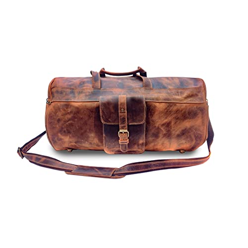 Wonder Care_ Leather Bag for Men Duffle Bag 22