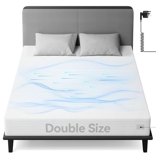 Warmiehomy Grounding Fitted Sheet, Double Size Grounding Mat Earthing UK Grounding Sheets, 10% Silver Fiber & 90% Organic Cotton, Grounding Bed Sheet for Improving Sleep,White (Double - 135 * 190cm)